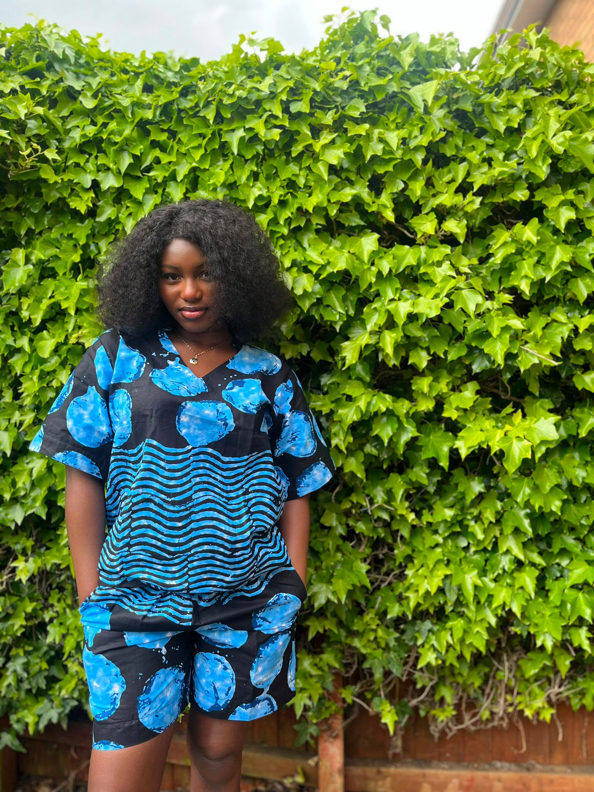 Ankara Tops&shorts