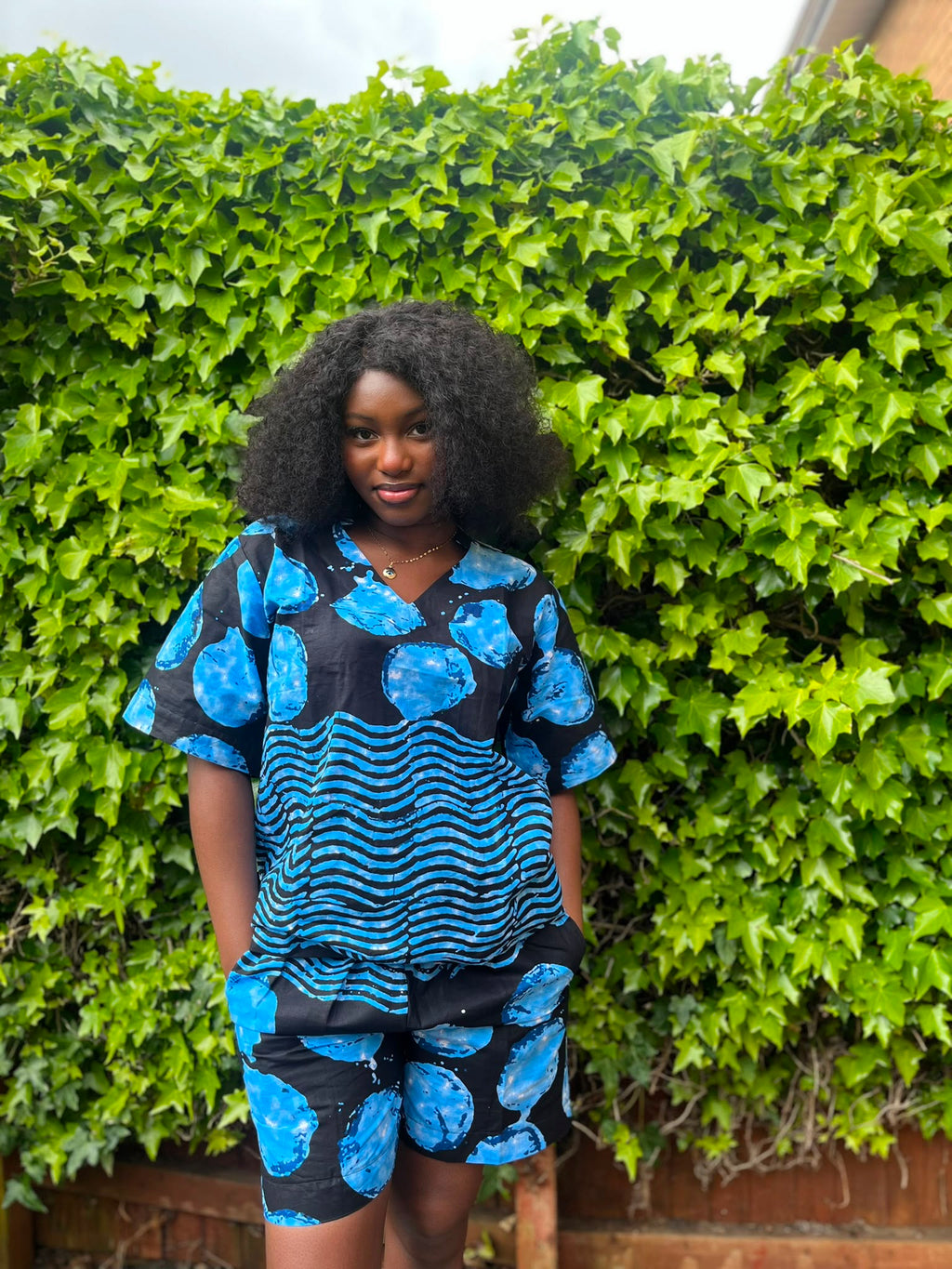 Ankara Tops&shorts