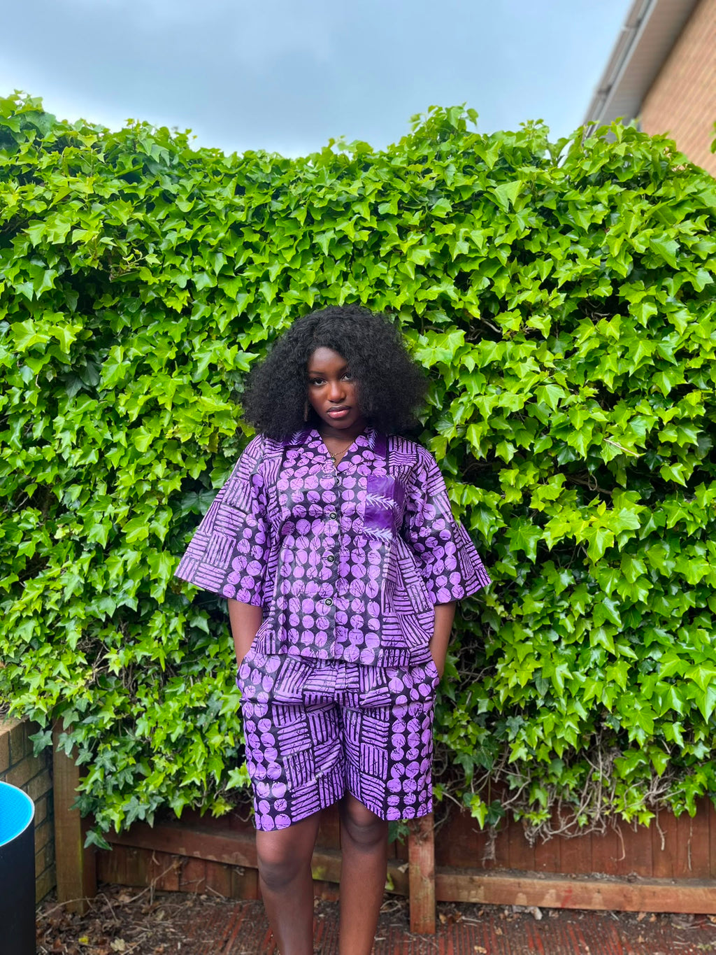 Ankara Tops&shorts