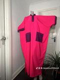 CREPE+ANKARA KAFTAN 012