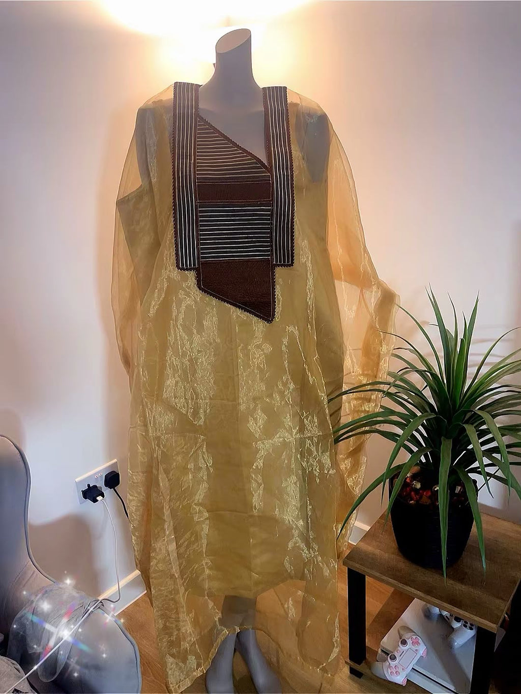 Embroidery Organza Bubu