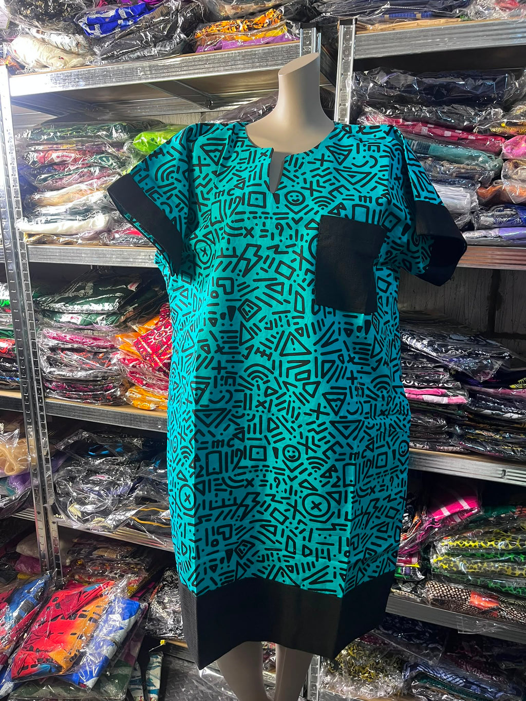 ANKARA SHIFT DRESSES 001