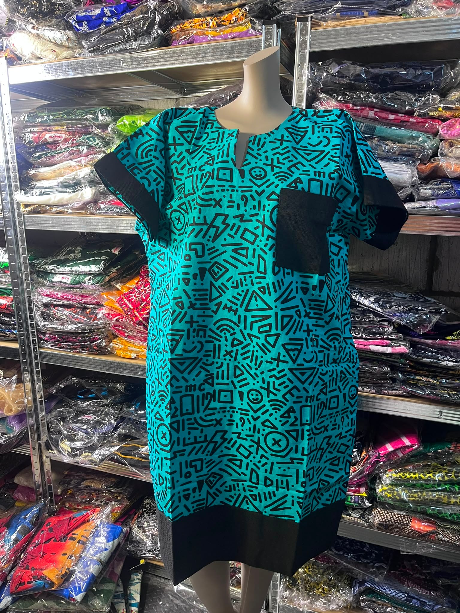 ANKARA SHIFT DRESSES 001