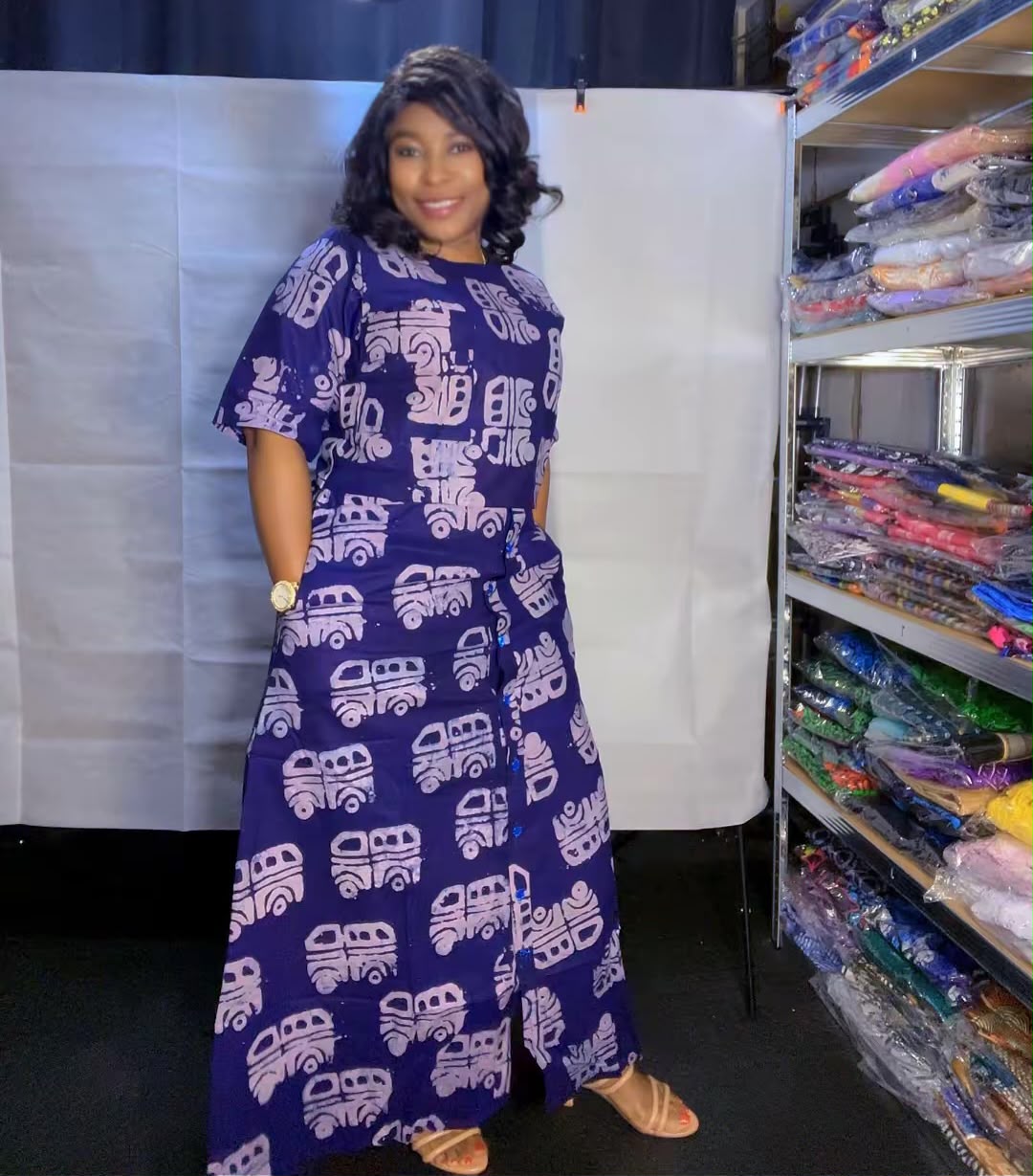 Adire Skirt and blouse