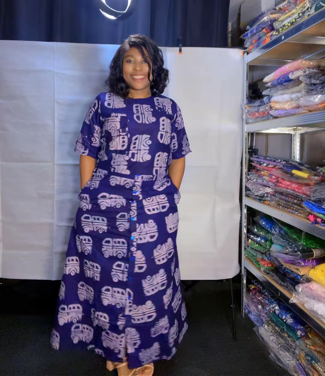 Adire Skirt and blouse